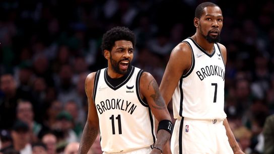 Buckle Up: Game 1 provides the full Kyrie Irving experience for Celtics, Nets taken at BSJ Headquarters (Celtics)